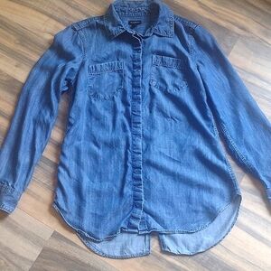 Talbot's light weight denim shirt size small